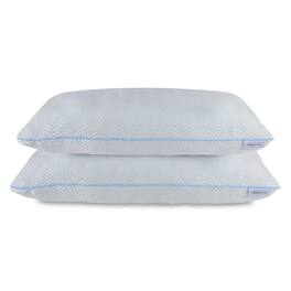 Tempur-Pedic - TEMPUR-Cloud® Adjustable + Cooling Pillow, King - 2-Pack - White