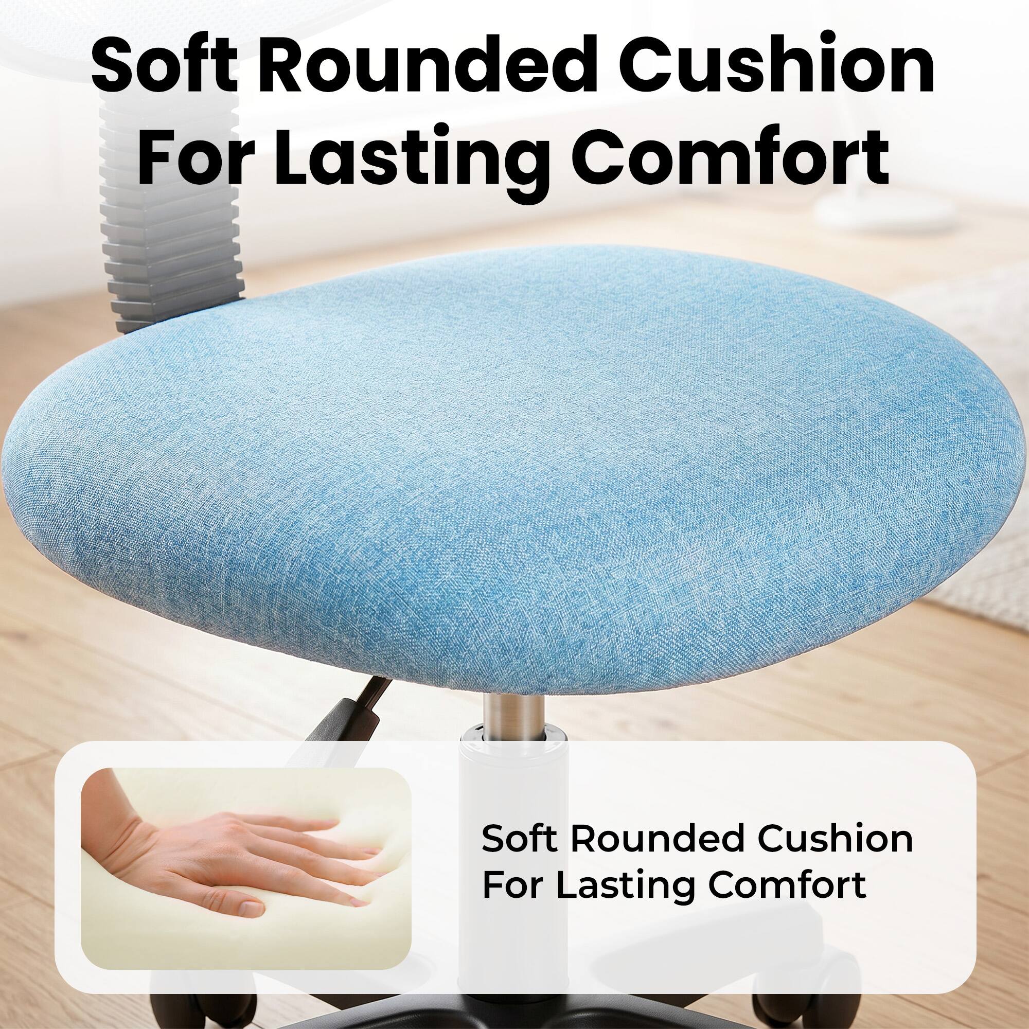 Soft Rounded Cushion For Lasting Comfort