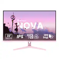 Arozzi NOVA 32" 2560x1440 100% sRGB 73% DCI-P3 IPS 180 Hz 1ms MPRT