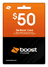  Boost Mobile - Boost Mobile $50 Re-Boost Prepaid Wireless Airtime (Digital Delivery)