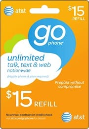 att talk and text prepaid