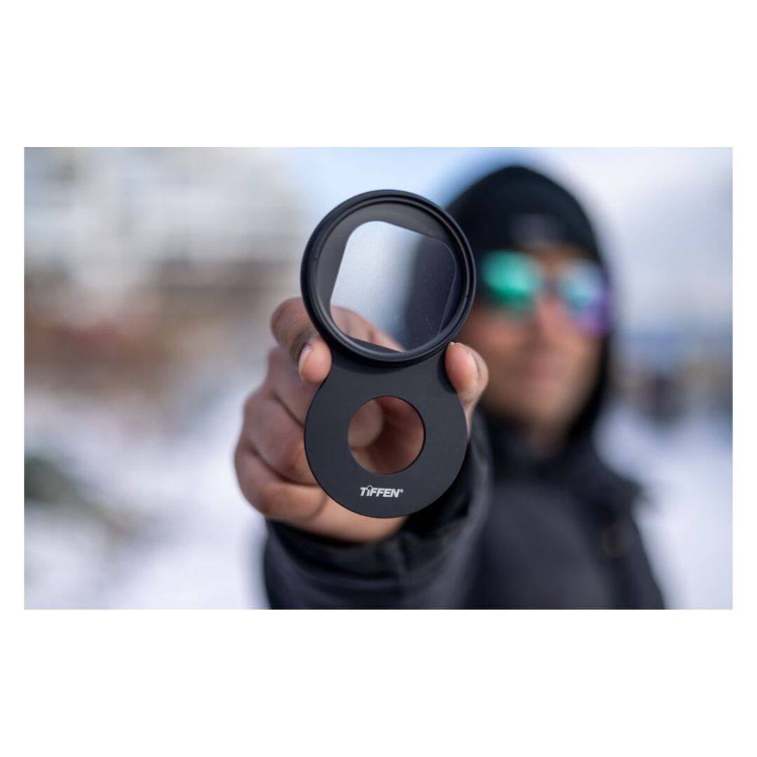 Back. Tiffen - 58mm Sunglasses Kit For iPhone 14/15 Pro Max.