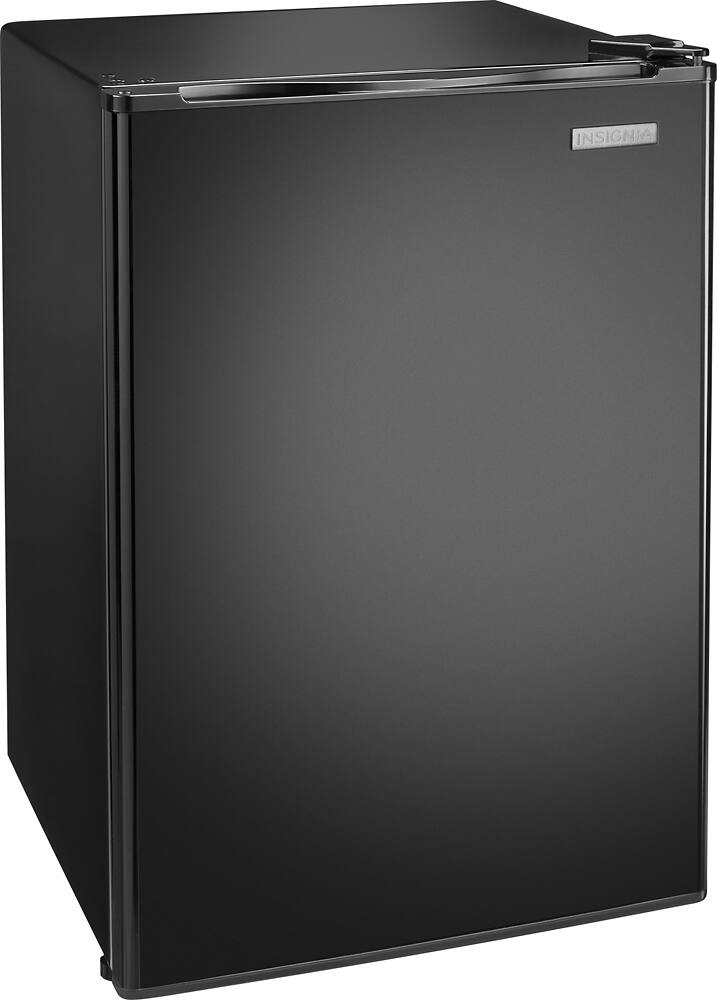 Angle. Insignia™ - 2.6 Cu. Ft. Mini Fridge - Black.