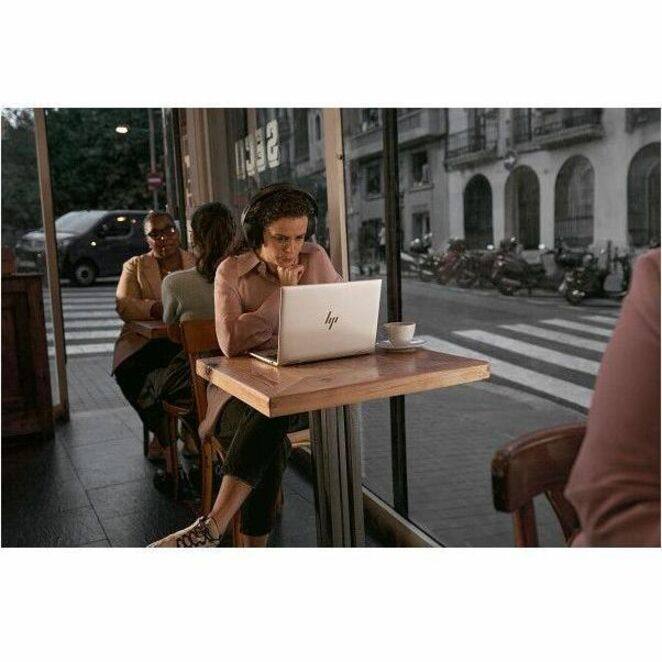 Alt View 2. HP - HP EliteBook 8 G1a 14" Touchscreen Copilot+ PC Notebook - WUXGA - 60 Hz - AMD Ryzen 7 PRO 250 - 16 GB - 512 GB SSD - Glacier Silver.