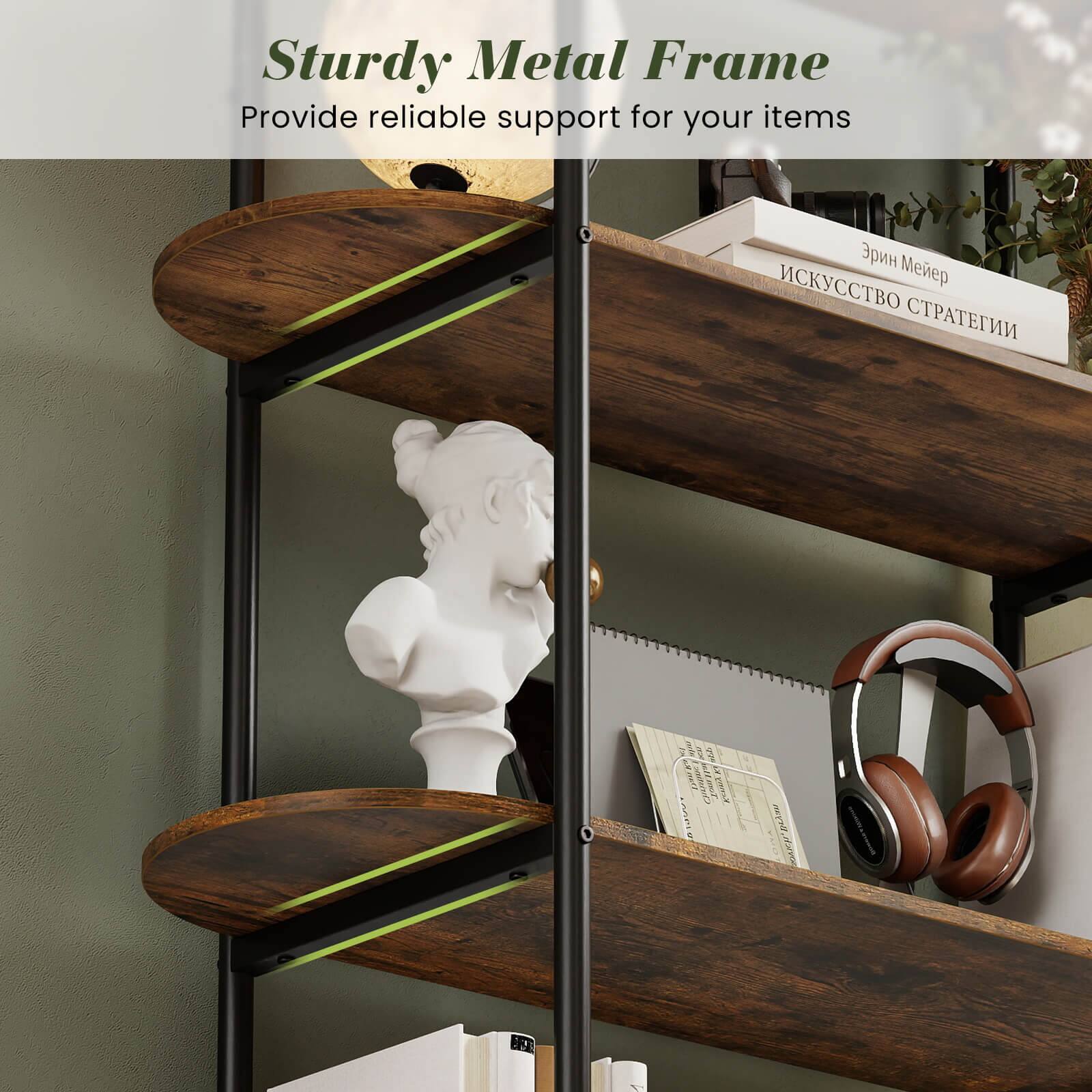 Sturdy Metal Frame  
Provide reliable support for your items