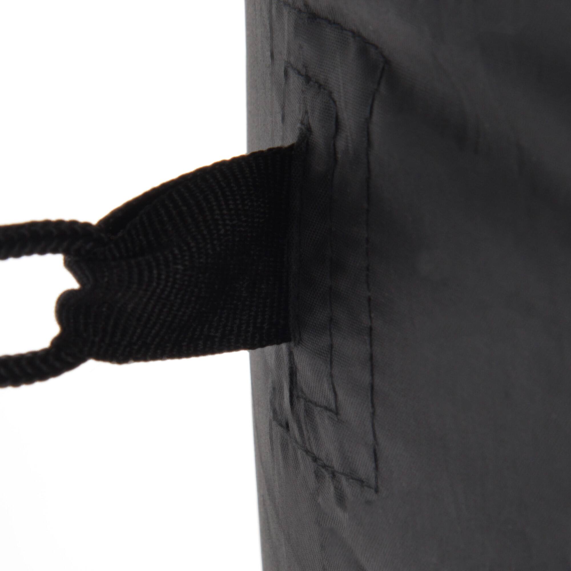 Alt View 7. Homcom - 8ft Inflatable Halloween Decoration Mirror Face Ghost, Blow Up Outdoor LED Yard Display, Waterproof - black.