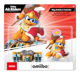 Nintendo - amiibo - King Dedede & Tank Star - Kirby Air Riders Series - Multi