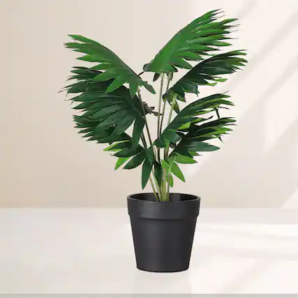 Front. Oumilen - Artificial Plants, Potted Fake Plants with Flowers, Faux Plant Lifelike Flower Plant Ornament.
