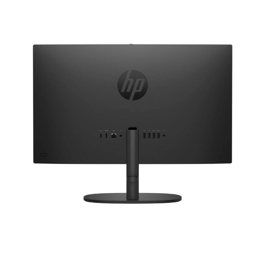 Angle. HP - HP 22-dg0033w 21.45" FHD All-in-One Desktop, Intel Pentium N200, Intel UHD Graphics, 8GB RAM, 128GB SSD, Windows 11 Home.