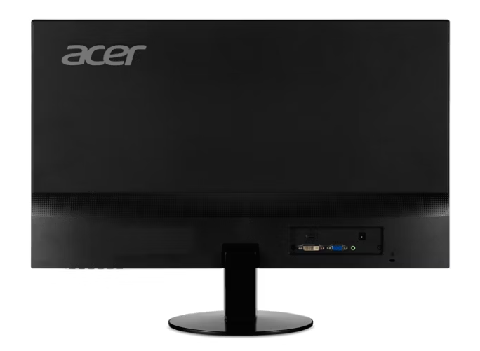Back. Acer - SB240Y G0 24" LCD Monitor 120Hz 1920x1080 Full HD - Black.