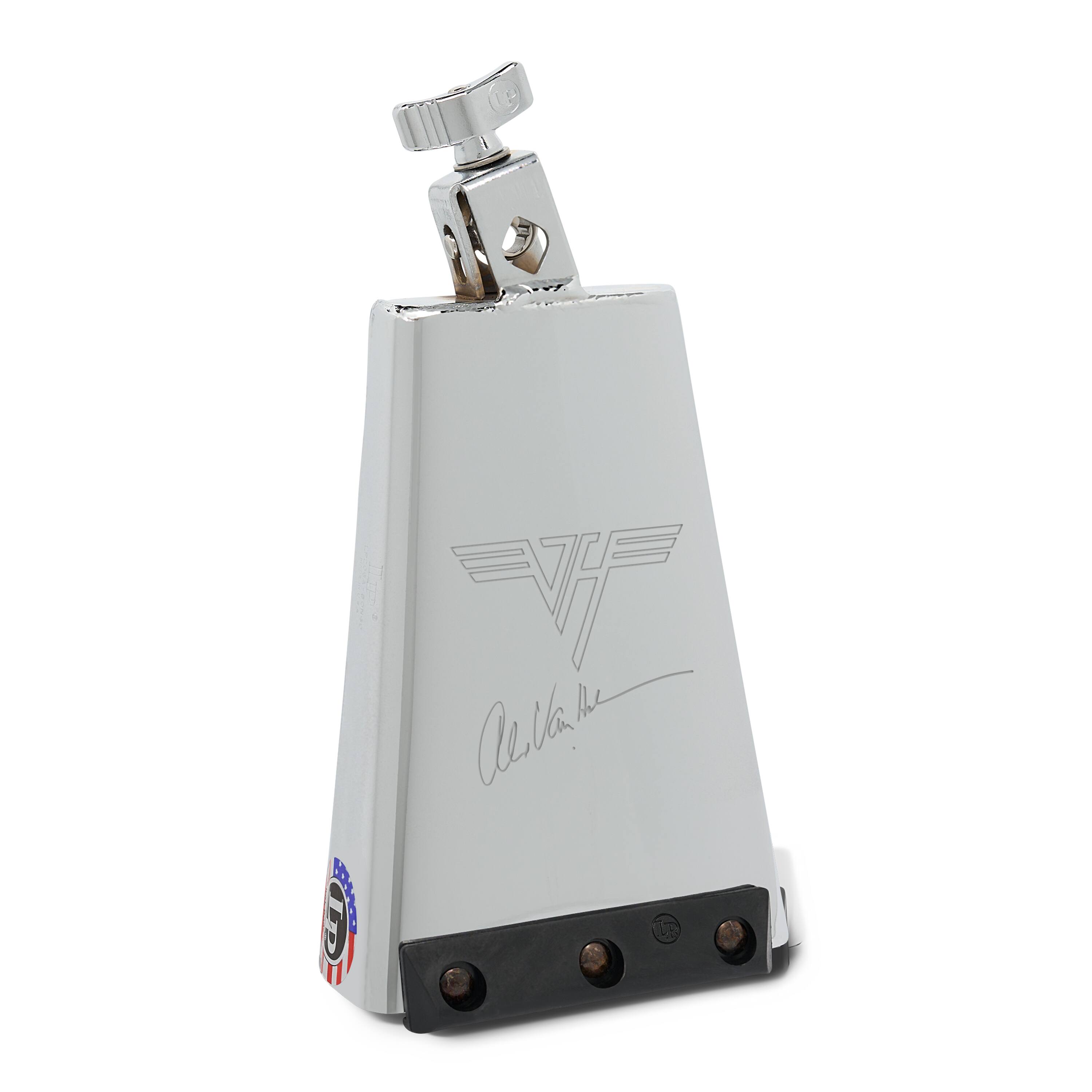 Front. Latin Percussion - Alex Van Halen Signature Cowbell.