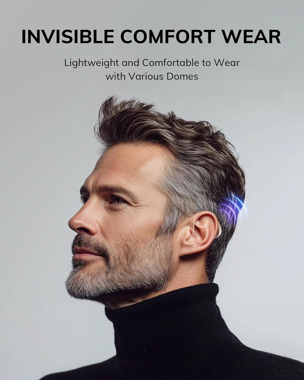 INVISIBLE COMFORT WEAR
Lightweight and Comfortable to Wear with Various Domes