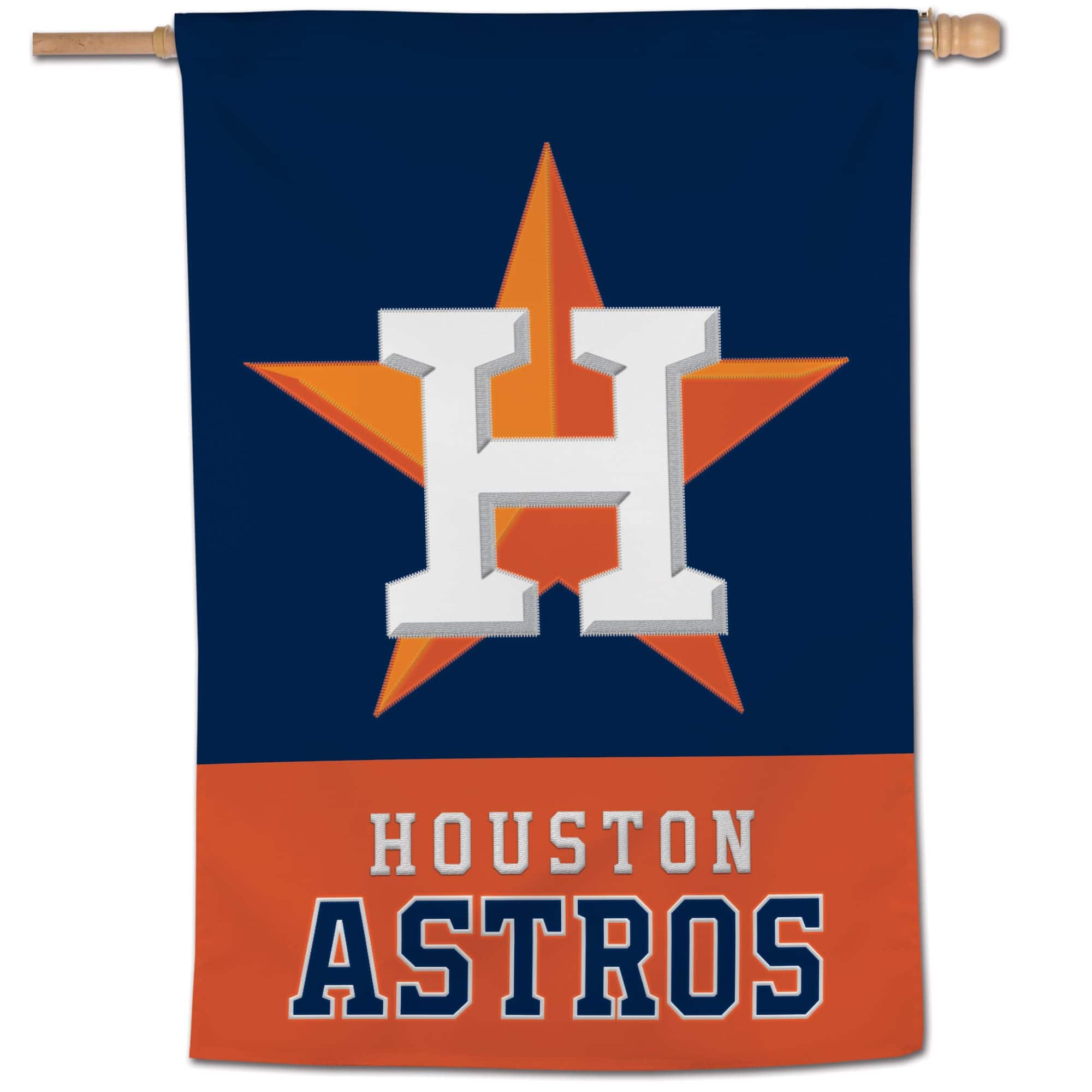 WinCraft - Houston Astros 28" x 40" Applique Vertical Banner - Multicolor