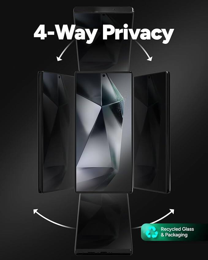 4-Way Privacy  
Recycled Glass & Packaging