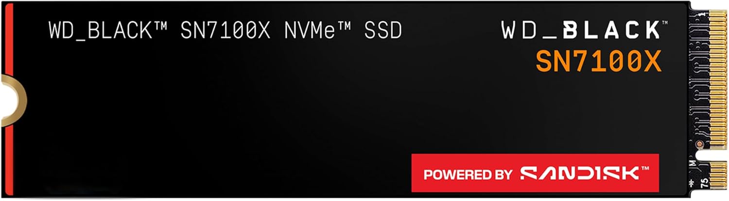 WD_BLACK™ SN7100X NVMe™ SSD  
POWERED BY SANDISK™
