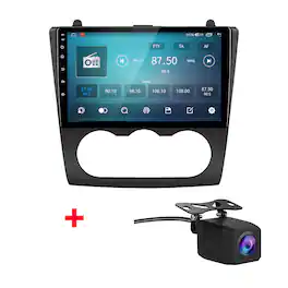 Junsun - For Nissan Altima 2008-2012 Backup Camera 8Core 4+64GB Carplay Android15 Car Stereo Radio GPS Navi BT WIFI RDS DSP SWC - Black