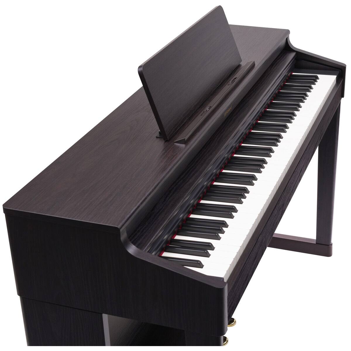 Alt View 7. Roland - Roland RP701 88 Keys SuperNATURAL Digital Piano, Dark Rosewood.