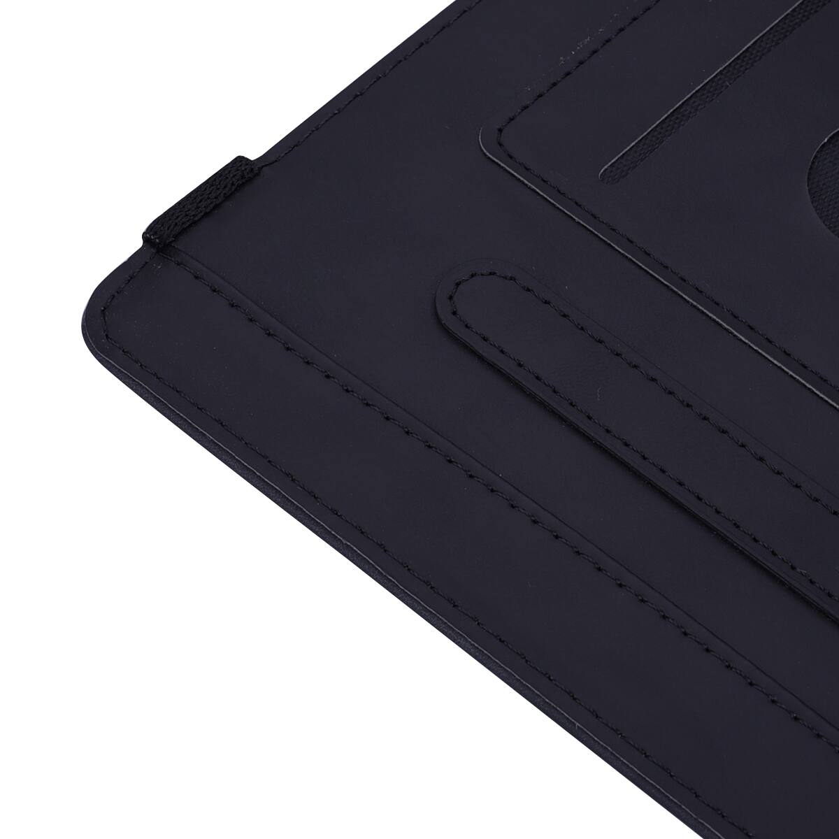 Alt View 1. Dteck - Case for Samsung Galaxy Tab S10 Ultra & S9 Ultra & S8 Ultra (X920/X910/X900),Shockproof Embossed PU Leather Folio Cover - Black.