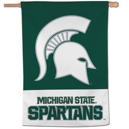 WinCraft - Michigan State Spartans 28" x 40" Applique Vertical Banner - Multicolor