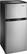Angle. Insignia™ - 4.3 Cu. Ft. Compact Refrigerator - Fingerprint Free Stainless Look.