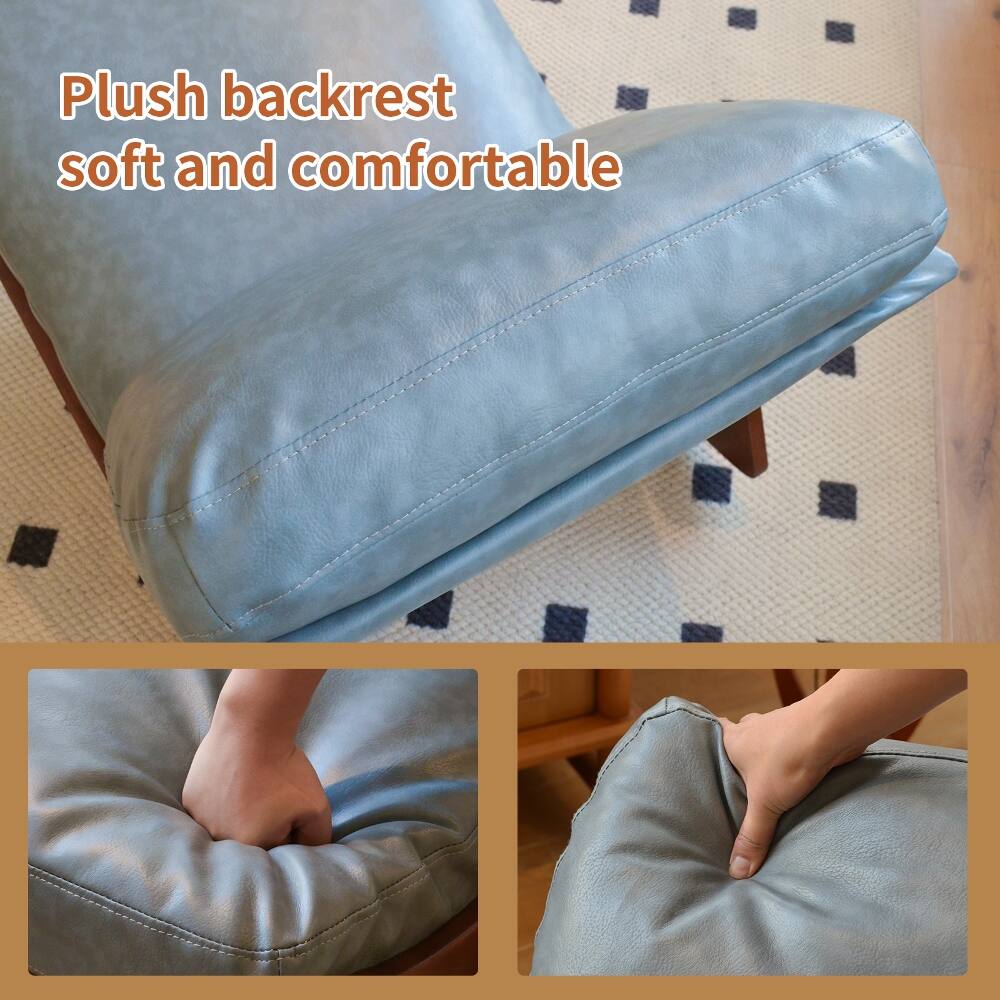 Plush backrest soft and comfortable