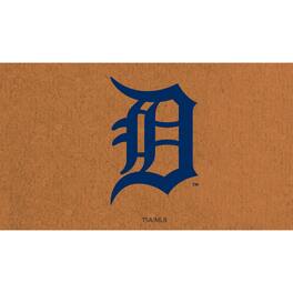 Evergreen Enterprises - Detroit Tigers 28" x 16" Primary Logo Coir Mat - Multicolor