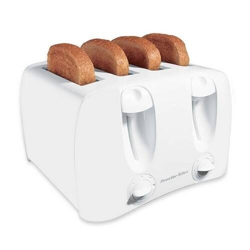 15410451] 24614Z 4 Slice Toaster (Black & Chrome) Hamilton Beach