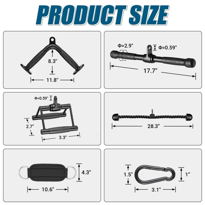 PRODUCT SIZE =2.9" =0.59" 8.3" 11.8" 17.7" =0.59" 2.7" 28.3" 3.3" 4.3" 1.5" 1" 10.6" 3.1"