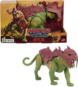 Mattel - Masters of the Universe 2026 Movie Battle Cat Creature with Chomp & Roar Action Figure (He-Man, - COLLECTIBLES - Multicolor