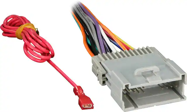 Front. Metra - Radio Harness for Select 1999-2008 Toyota Chevrolet GMC Hyundai Kia Pontiac Suzuki - Multi.
