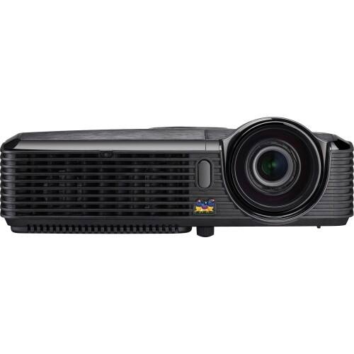 Front Standard. ViewSonic - 3D Ready DLP Projector - 720p - HDTV - 4:3 - Black.