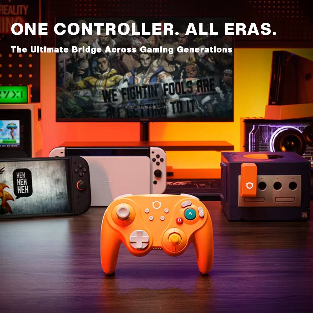 ONE CONTROLLER. ALL ERAS.  
The Ultimate Bridge Across Gaming Generations  
WE FIGHTIN' FOOLS ARE GONNA GET TO IT