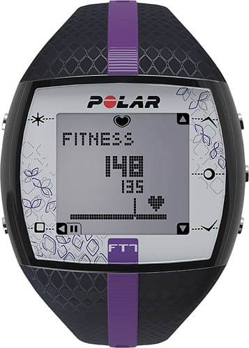 Front. Polar - FT7 Heart Rate Monitor Fitness Watch - Purple.