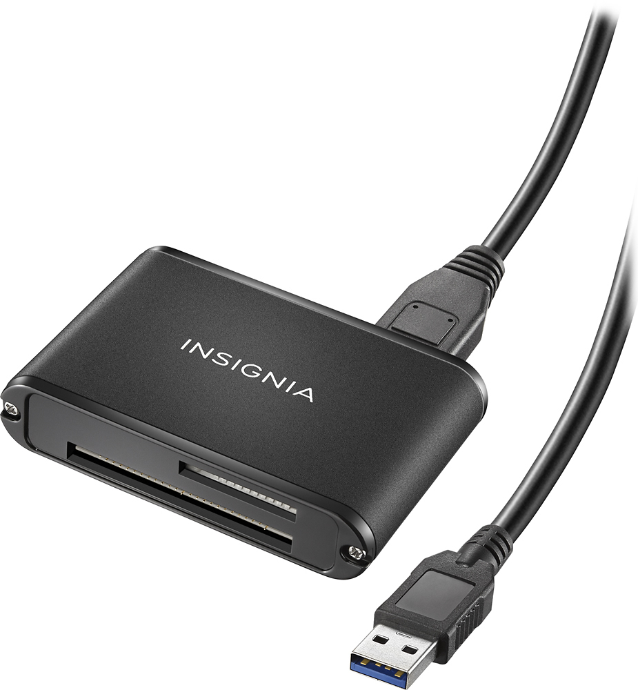 Platinum™ USB 3.0 Multiformat Memory Card Reader Black NS-DCR30A2 - Best Buy