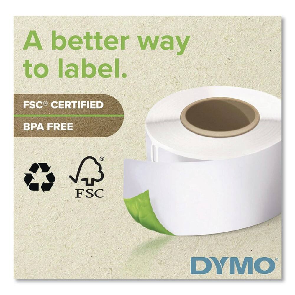 A better way to label.

FSC® CERTIFIED  
BPA FREE

DYMO®