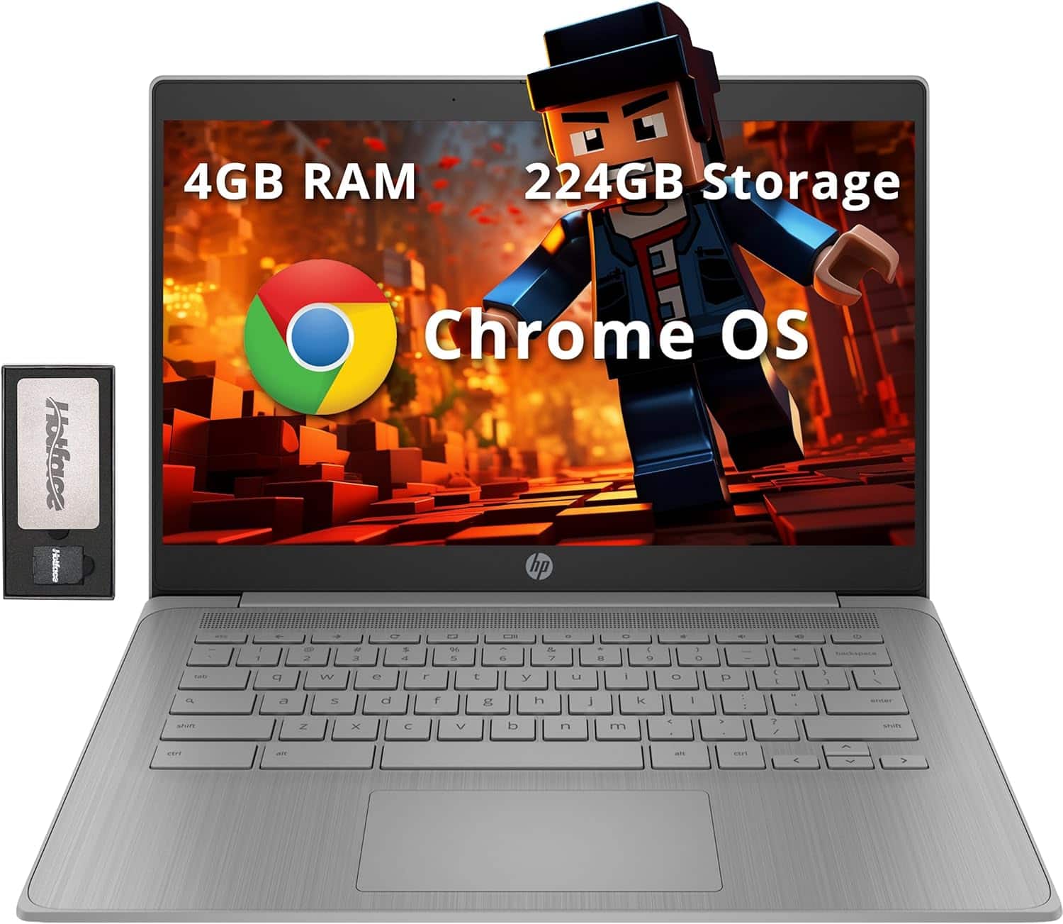 4GB RAM 224GB Storage Chrome OS hp