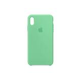 Apple - Silicone Case (for iPhone Xs Max) - Spearmint