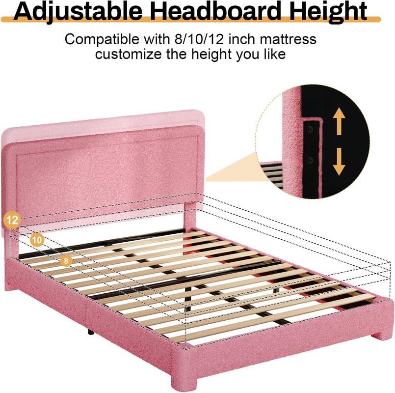 Adjustable Headboard Height

Compatible with 8/10/12 inch mattress customize the height you like

12  
10  
8