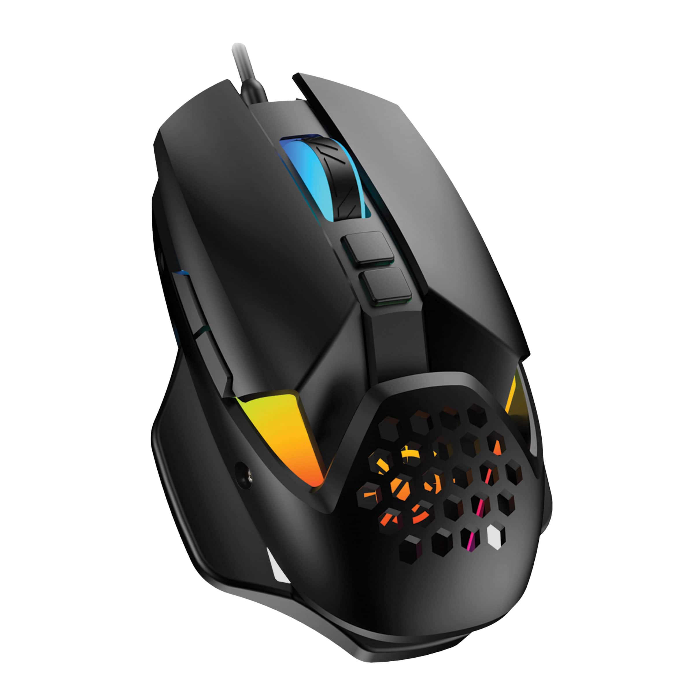 ENHANCE - Infiltrate 3 Gaming Mouse - 7200 DPI, Honeycomb Design, RGB - Wired - Black