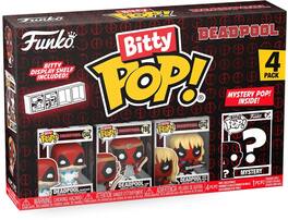 Funko - Bitty POP!: Deadpool - Sleepover 4-Pack - Collectibles - Multicolor