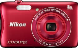 Nikon Coolpix S3700 20.1 Megapixel Digital Camera Red 26477 - Best Buy Nikon Coolpix S3700 20.1 Megapixel Digital Camera Red 26477 - Best Buy