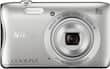 Nikon - Coolpix S3700 20.1-Megapixel Digital Camera - Silver - Larger Front