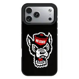 Keyscaper - NCAA - NC State Wolfpack Bump Case with 8.2ft Drop Protection - 16 - Black