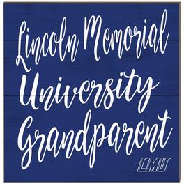 Jardine - Lincoln Memorial Railsplitters 10'' x 10'' Grandparent Plaque - Navy
