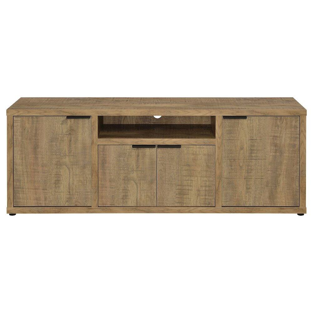 Alt View 4. Coaster Co. of America - Tabby 4-door Engineered Wood 60" TV Stand Mango - Green.