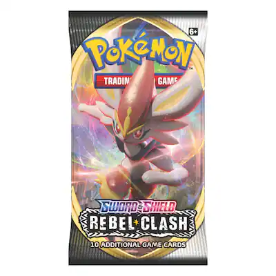 pokemon tcg sword and shield rebel clash booster box TCG: Sheid 4x Packs : Toys & Games Pokemon Sword & Shield Rebel