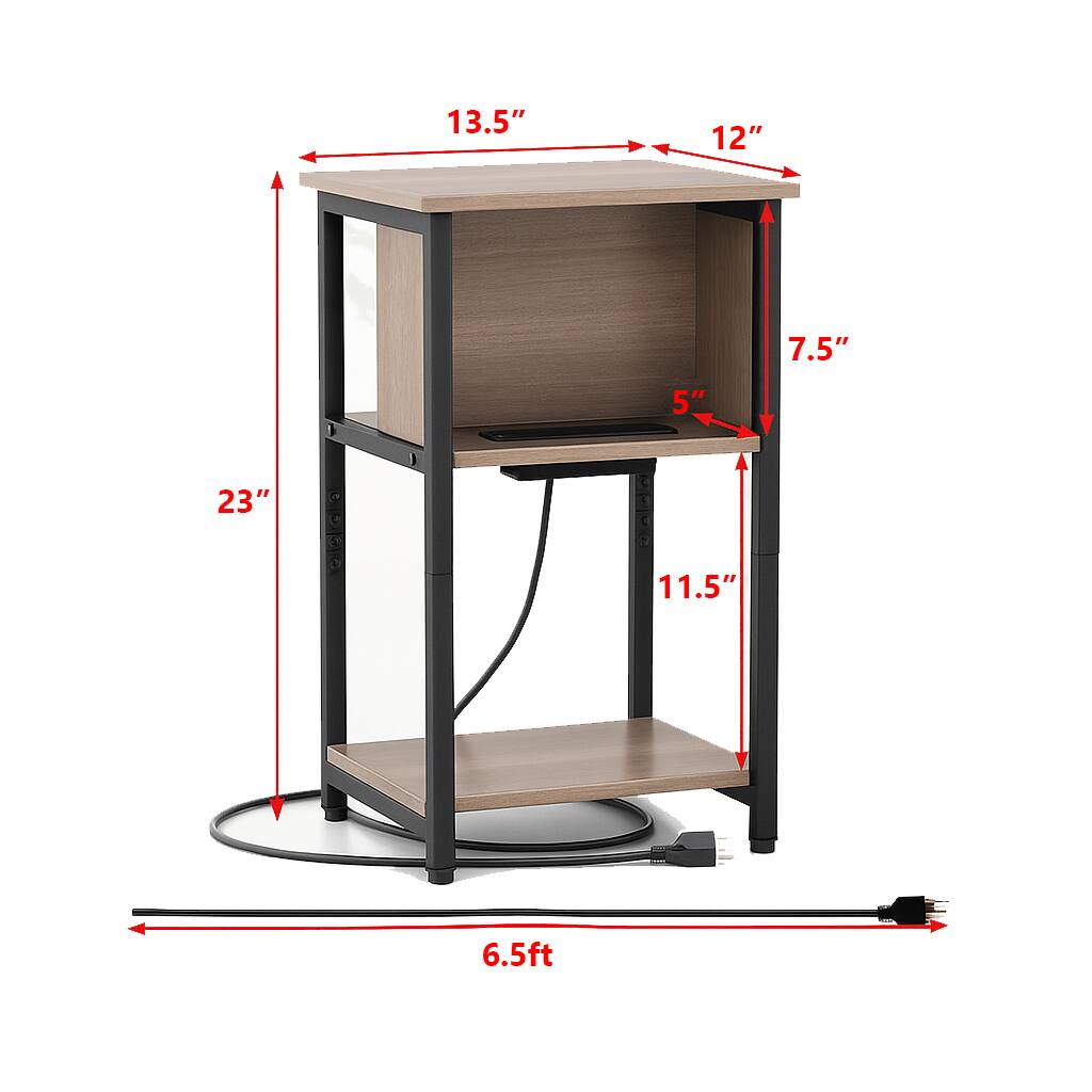 13.5" 12" 7.5" 5" 23" 11.5" 6.5ft