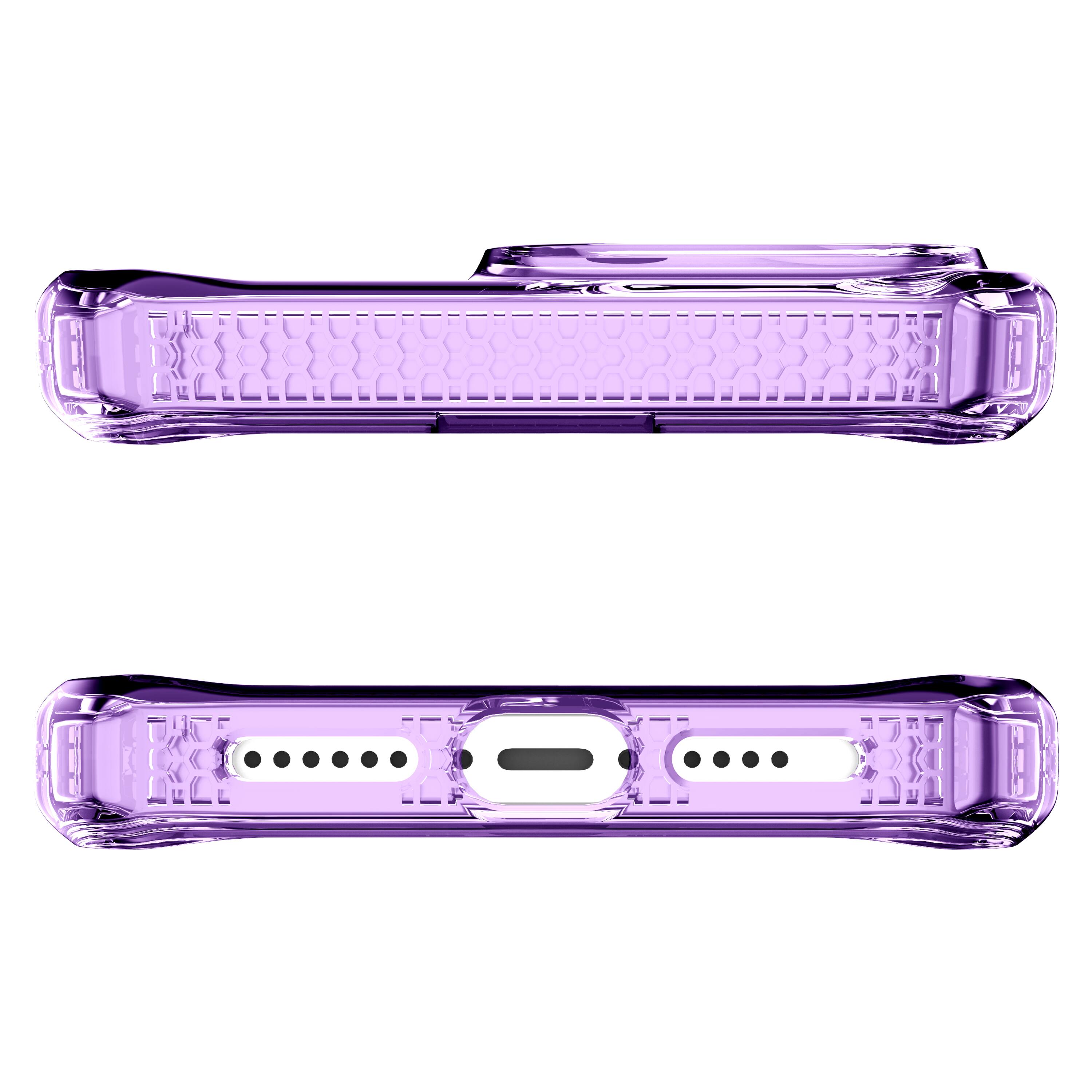 Alt View 1. Itskins - Spectrum R Clear Case for Apple iPhone 14 Plus.