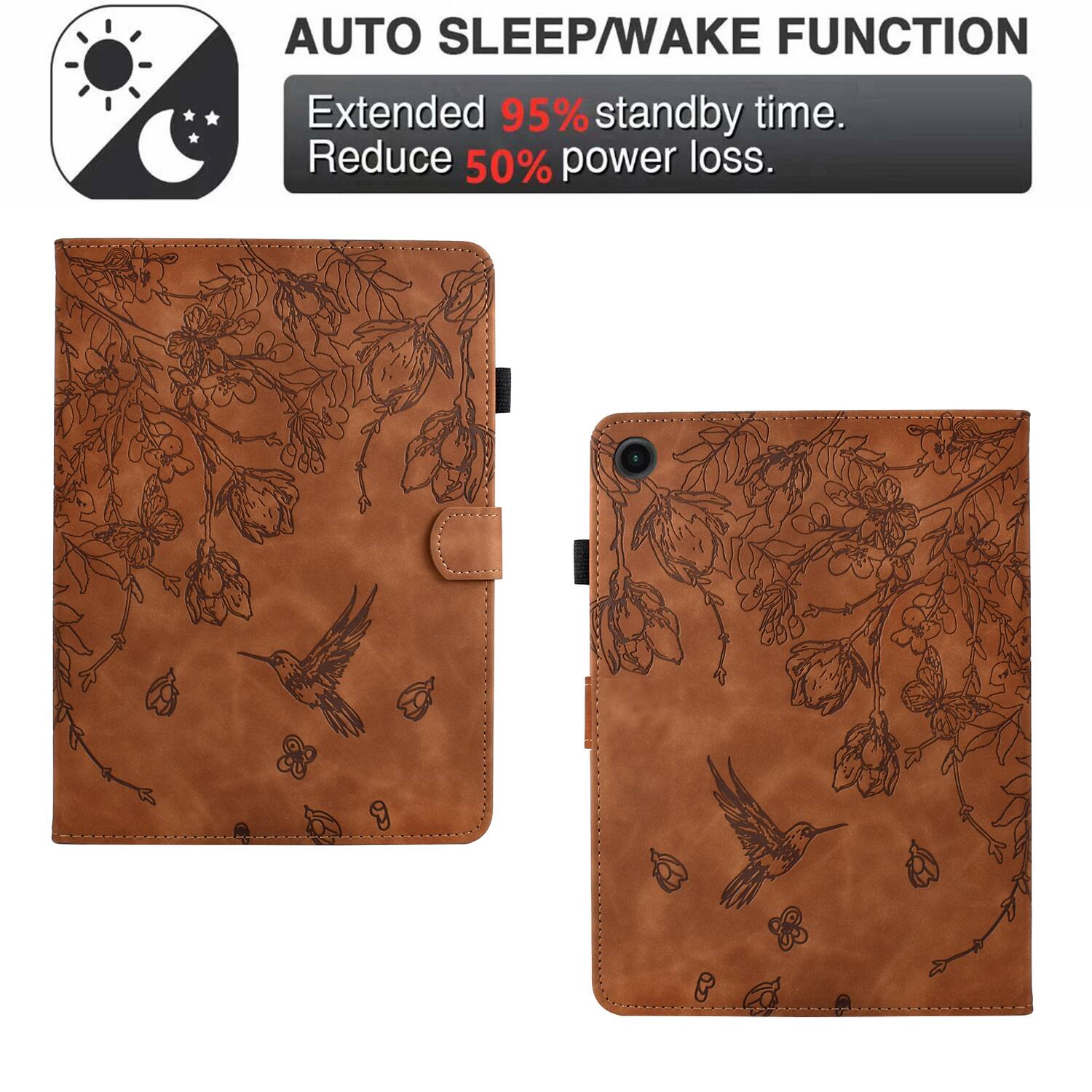 AUTO SLEEP/WAKE FUNCTION  
Extended 95% standby time.  
Reduce 50% power loss.