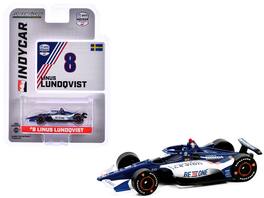 Greenlight - Dallara IndyCar #8 Linus Lundqvist "The American Legion" Chip Ganassi Racing "NTT IndyCar Series" (2024) 1/64 - Blue,White